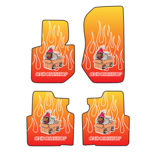 TAPIS VOITURE ONDORISHOP ORANGE