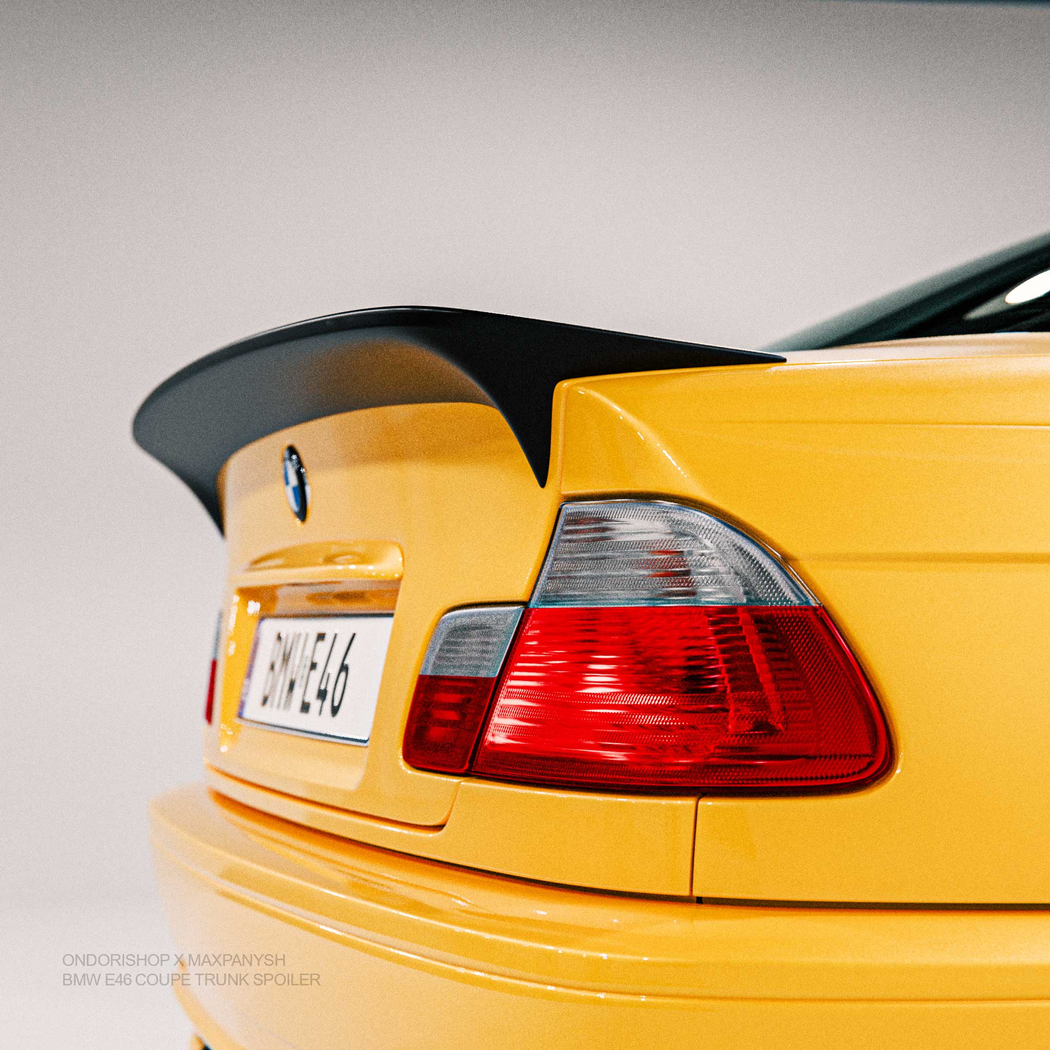 BMW ONDORI X MAX PANYSH E46 AILERON COUPE – Image 2